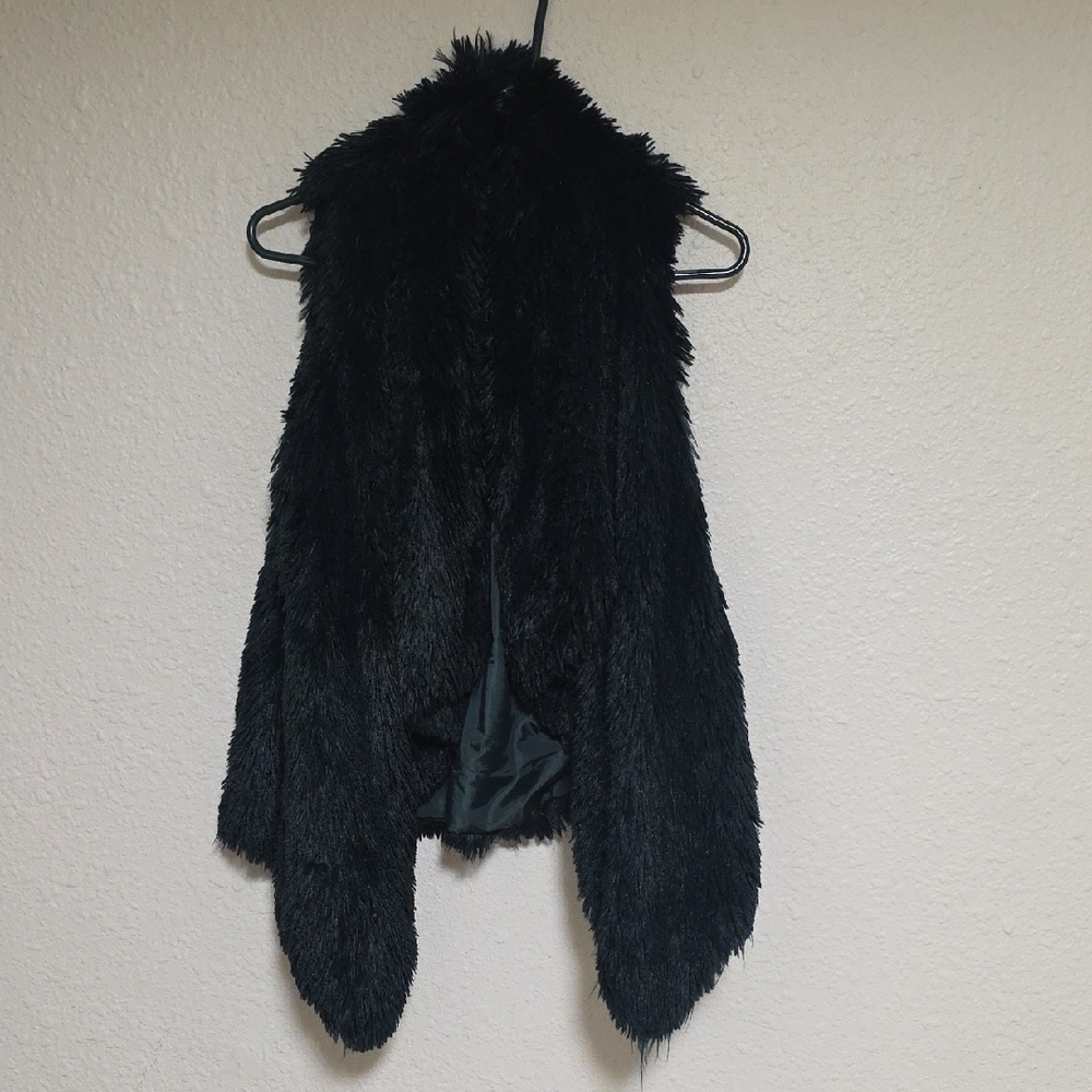 Dark Emerald Faux Fur Vest